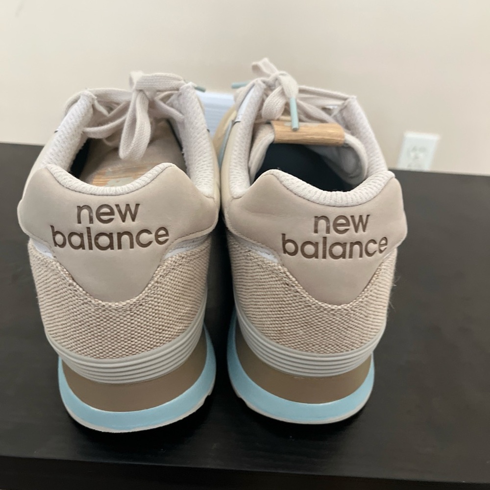 Size 11.5 New Balance 574 Retro Surf Hemp Biege Comfort Mens Rare Classic CLEAN - Picture 5 of 12